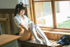 《关于我学妹是个猫娘这件事》｜蠢沫沫 · 22张写真