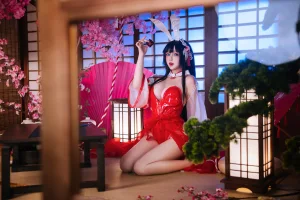 《碧蓝航线 大山兔女郎》｜日奈娇(椎名莜) · 46张写真