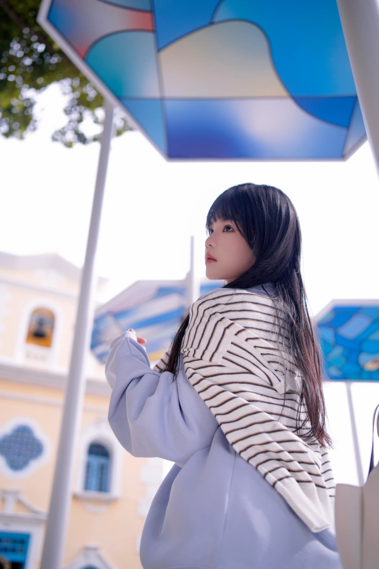 《蓝》｜桜桃喵 · 20张写真