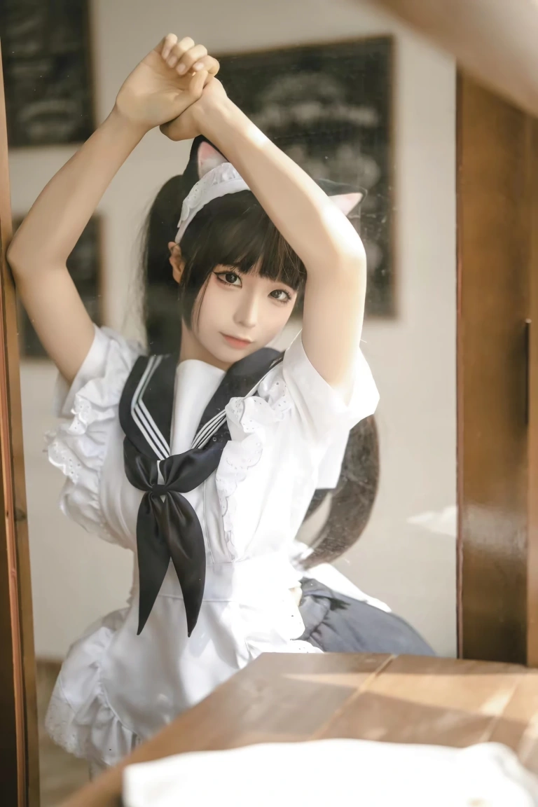 《猫猫女仆》｜蠢沫沫 · 23张写真