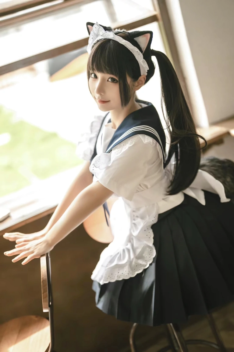 《猫猫女仆》｜蠢沫沫 · 23张写真