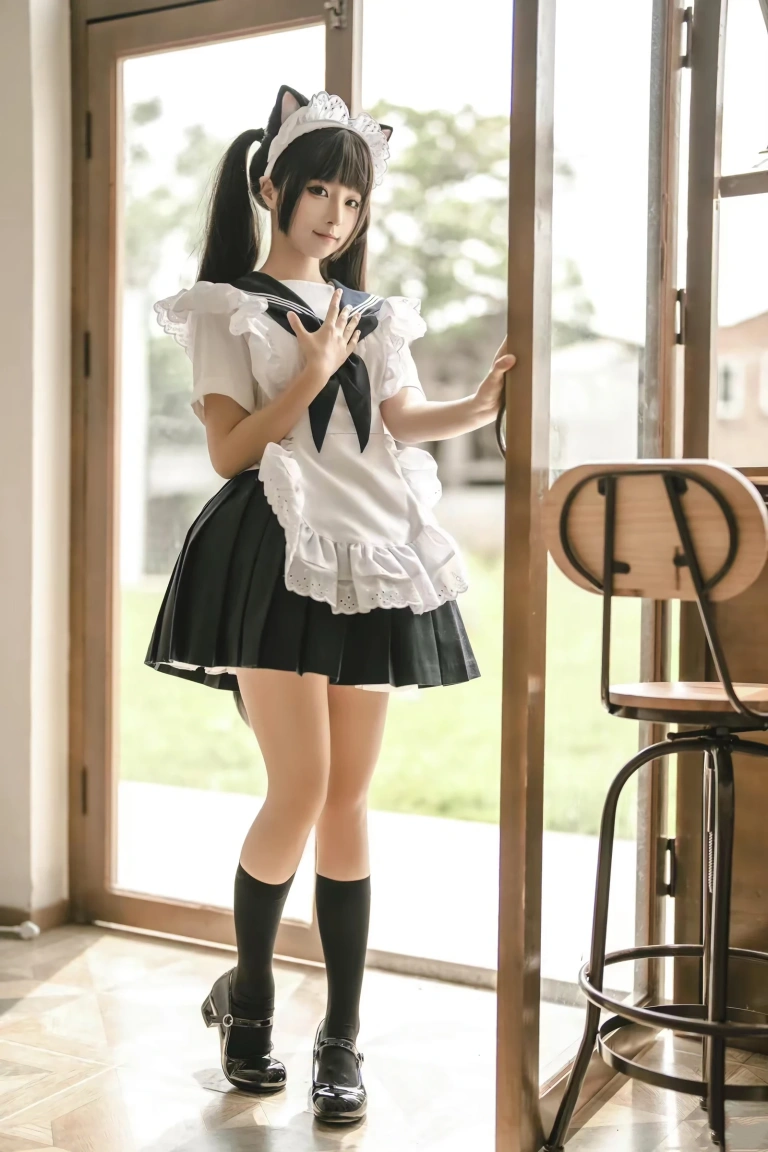 《猫猫女仆》｜蠢沫沫 · 23张写真