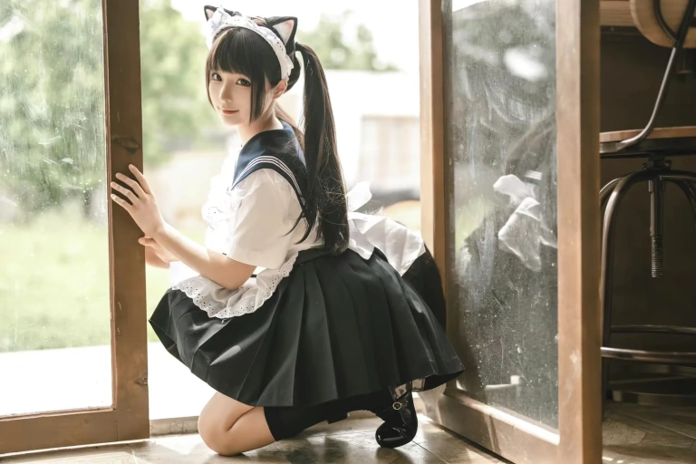 《猫猫女仆》｜蠢沫沫 · 23张写真