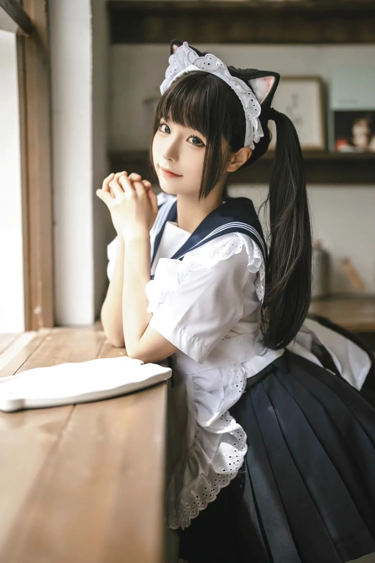 《猫猫女仆》｜蠢沫沫 · 23张写真