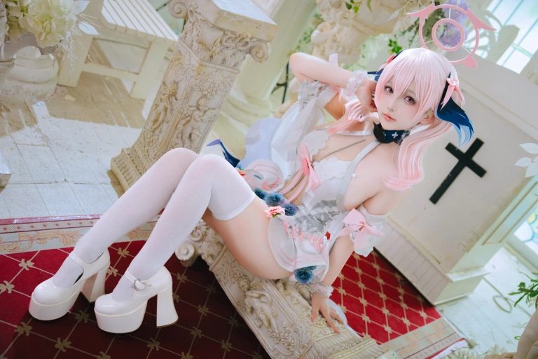 《蔚蓝档案 下江小春花嫁》｜日奈娇(椎名莜) · 26张写真