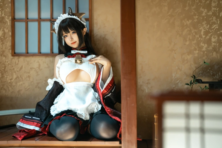 《牛牛女仆》｜蠢沫沫 · 15张写真