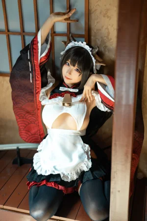 《牛牛女仆》｜蠢沫沫 · 15张写真