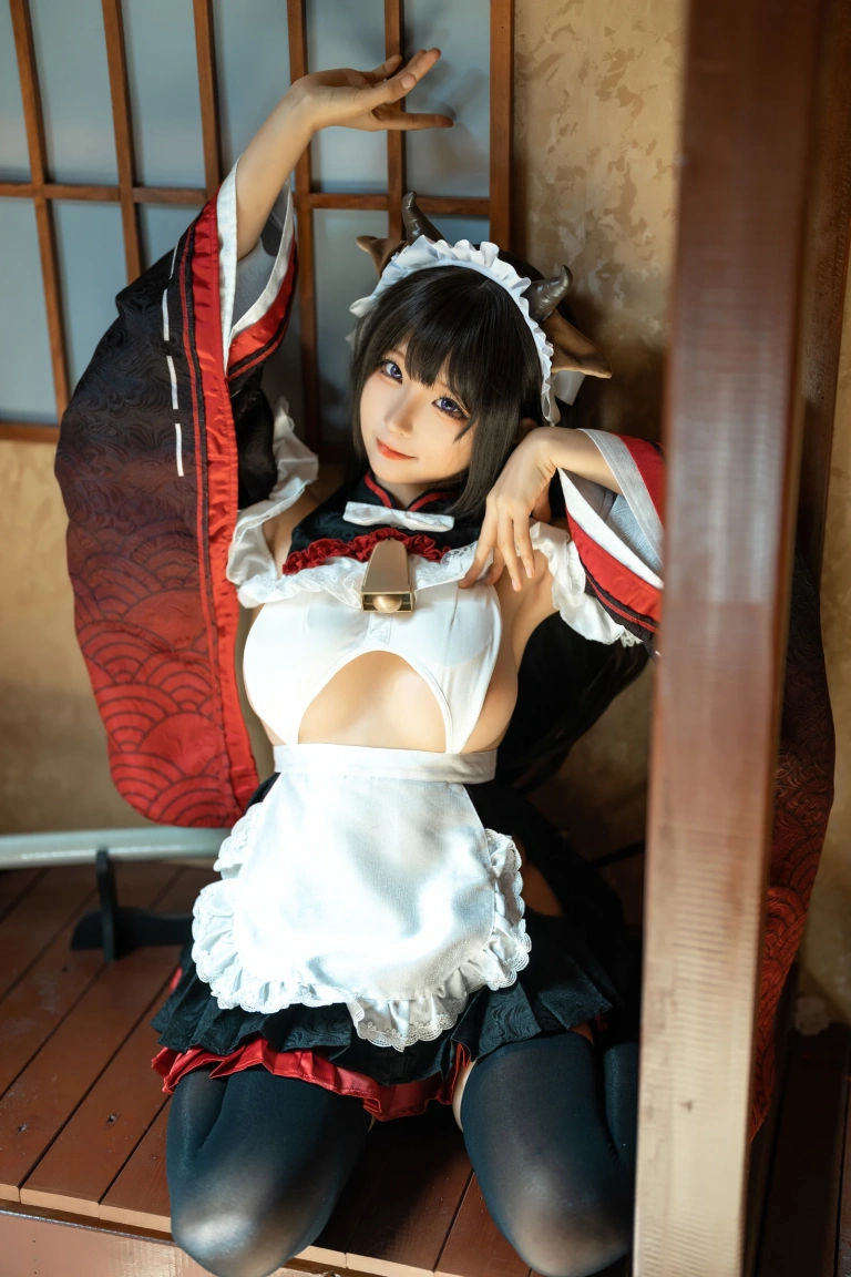 《牛牛女仆》｜蠢沫沫 · 15张写真