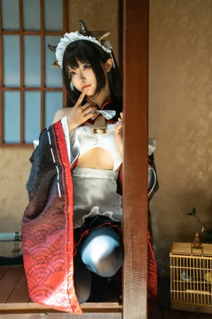 《牛牛女仆》｜蠢沫沫 · 15张写真