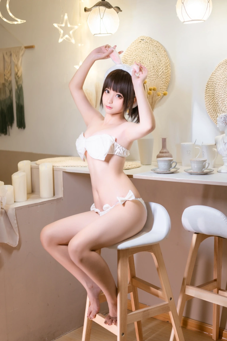 《蝴蝶结内衣》｜蠢沫沫 · 40张写真