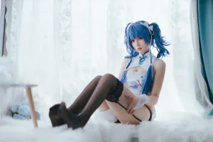 《NO.21 – 圣路易斯旗袍》｜轩萧学姐 · 42张写真