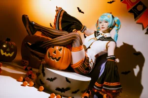 《2023年10月计划 赠品 万圣节MIKU》｜星之迟迟 · 53张写真