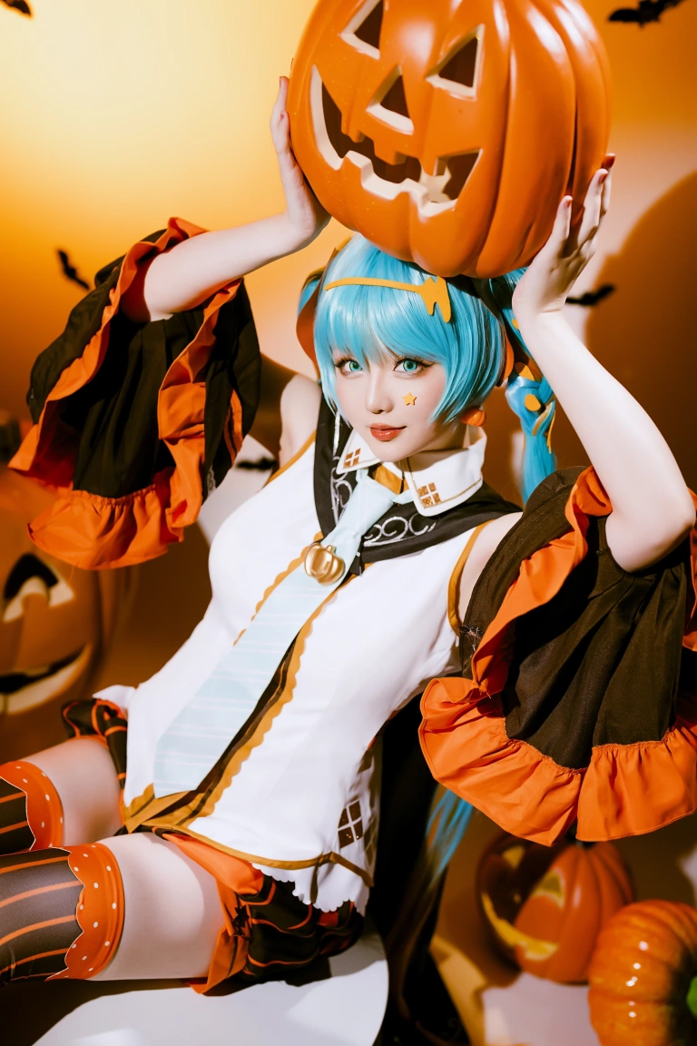 《2023年10月计划 赠品 万圣节MIKU》｜星之迟迟 · 53张写真