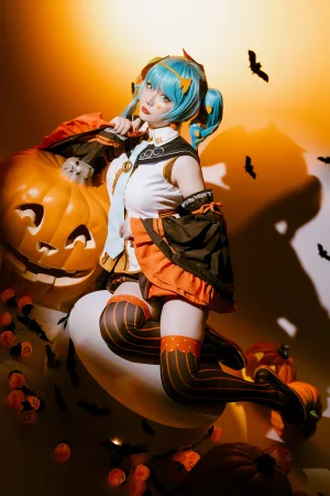《2023年10月计划 赠品 万圣节MIKU》｜星之迟迟 · 53张写真