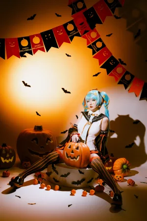 《2023年10月计划 赠品 万圣节MIKU》｜星之迟迟 · 53张写真