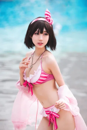 《圣人惠水着》｜周叽是可爱兔兔 · 19张写真