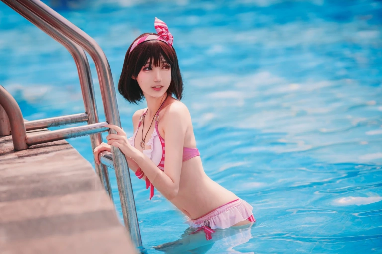 《圣人惠水着》｜周叽是可爱兔兔 · 19张写真