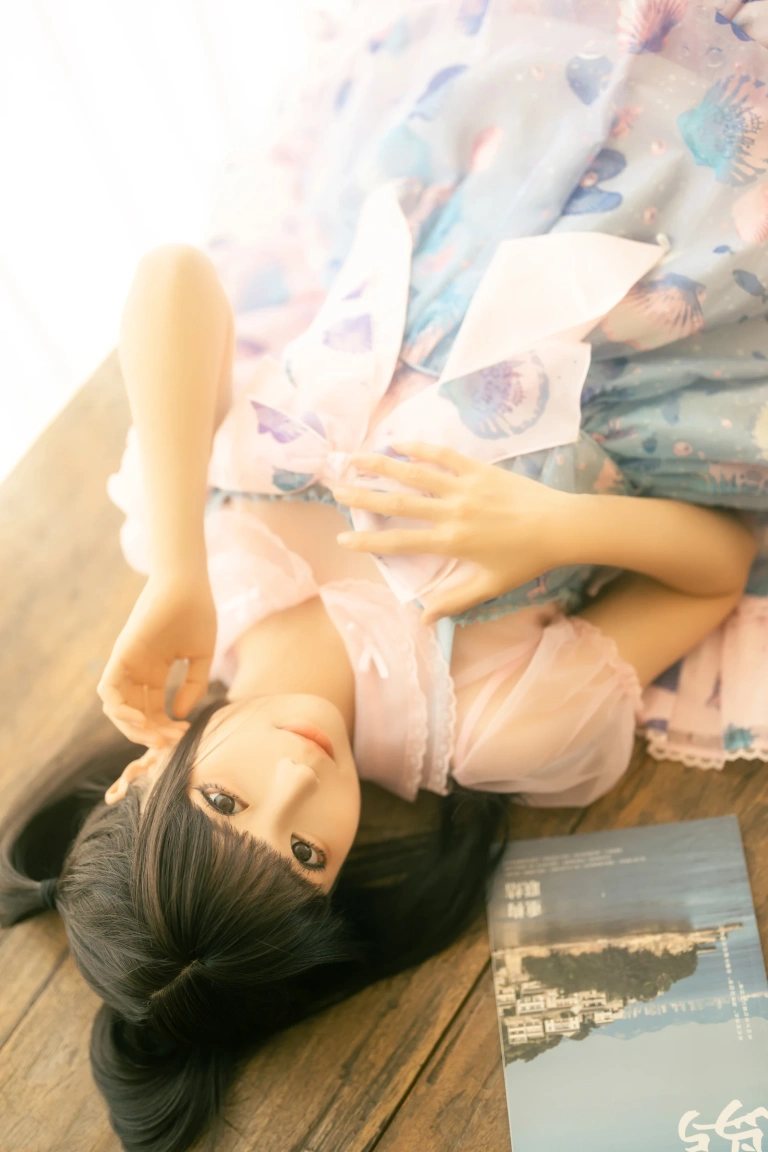 《可爱粉裙》｜蠢沫沫 · 13张写真