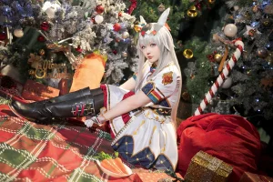 《2023年12月计划赠品 赛马娘 小栗帽 圣诞衣装》｜星之迟迟 · 48张写真