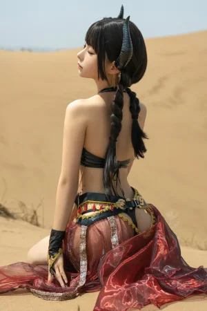 《沙漠魅魔》｜蠢沫沫 · 9张写真