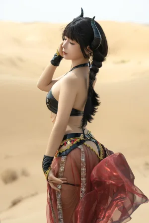 《沙漠魅魔》｜蠢沫沫 · 9张写真
