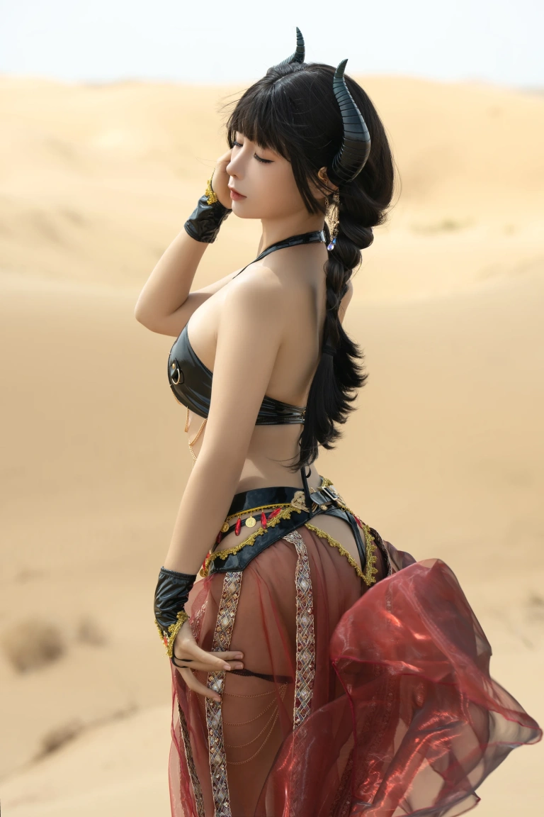 《沙漠魅魔》｜蠢沫沫 · 9张写真
