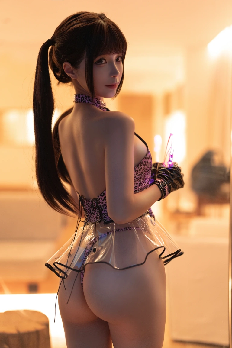 《透明泳裙》｜蠢沫沫 · 16张写真