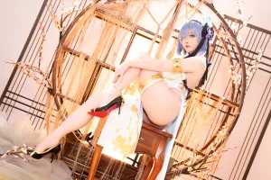 《2024年01月计划B RE：0 蕾姆 旗袍ver》｜星之迟迟 · 76张写真