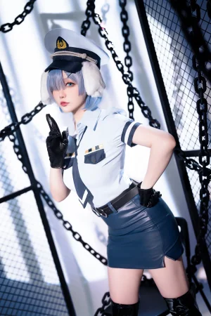 《2024年02月计划C RE：0 蕾姆 狗耳警官》｜星之迟迟 · 101张写真、1 个视频