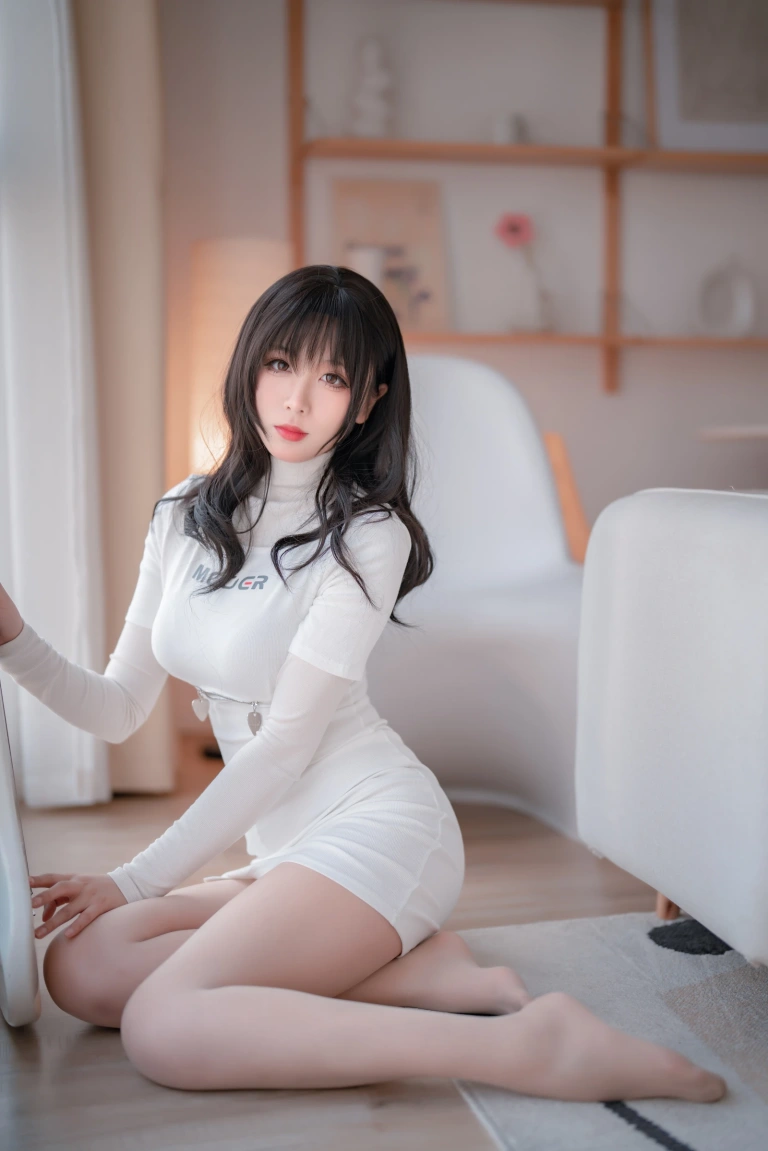 《NO.25 – 吉他妹妹肉丝套》｜轩萧学姐 · 61张写真