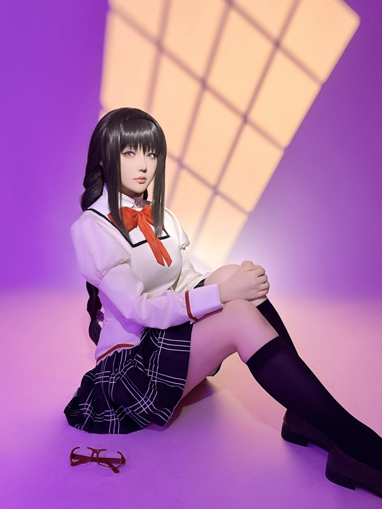 《2024年05月计划G 赠品 魔法少女小圆 晓美焰》｜星之迟迟 · 22张写真