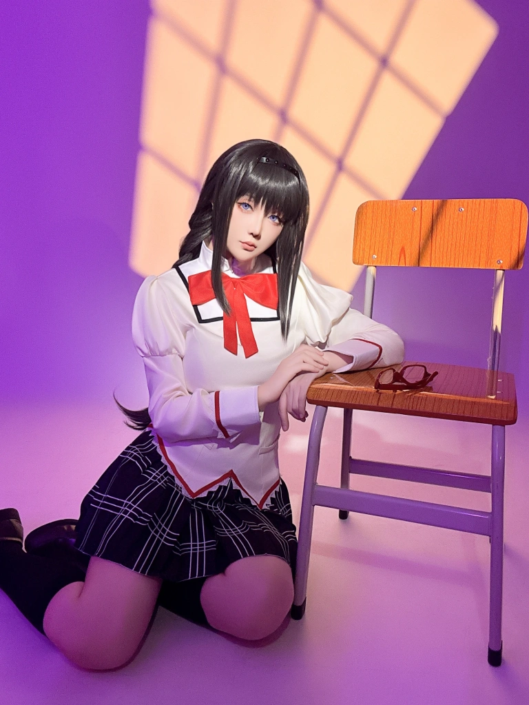 《2024年05月计划G 赠品 魔法少女小圆 晓美焰》｜星之迟迟 · 22张写真