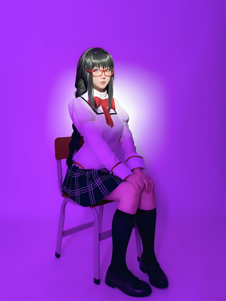 《2024年05月计划G 赠品 魔法少女小圆 晓美焰》｜星之迟迟 · 22张写真