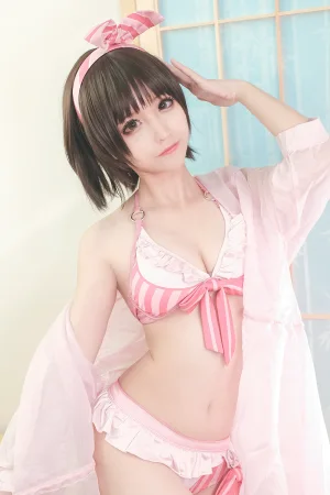 《加藤惠泳装》｜蠢沫沫 · 40张写真