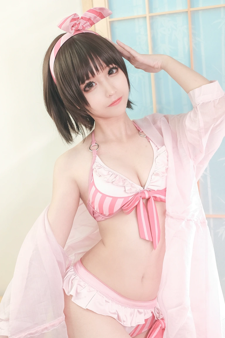 《加藤惠泳装》｜蠢沫沫 · 40张写真