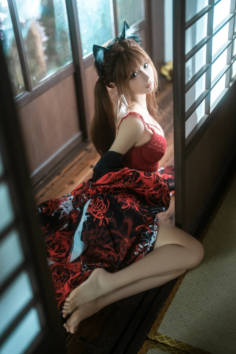 《三月T2订阅《捆绑和服》》｜蠢沫沫 · 55张写真