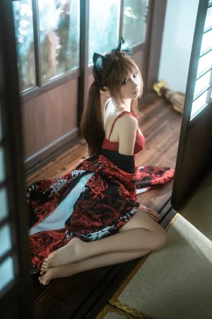《三月T2订阅《捆绑和服》》｜蠢沫沫 · 55张写真
