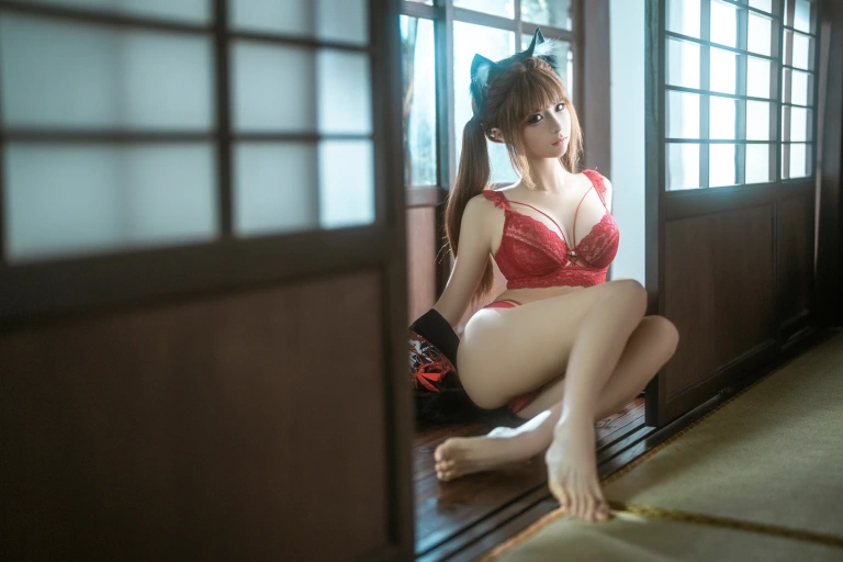 《三月T2订阅《捆绑和服》》｜蠢沫沫 · 55张写真