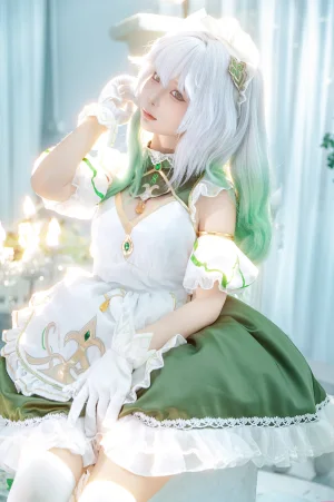 《三月T3订阅《小草神 纳西妲》》｜蠢沫沫 · 15张写真