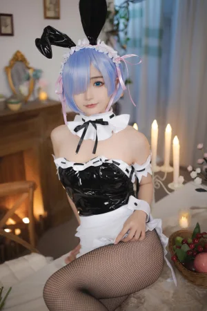 《蕾姆兔女郎》｜桜井宁宁 · 34张写真