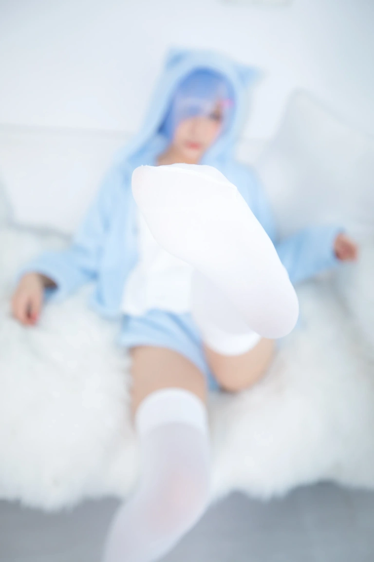 《第二季 序号8：蕾姆《Milk by blue》》｜神楽坂真冬 · 150张写真