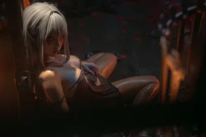 《奴隶少女希尔薇》｜蠢沫沫 · 83张写真、2 个视频