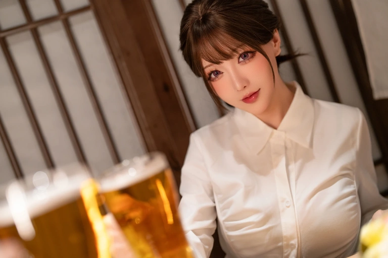 《2025年02月计划G 不胜酒力的新人后辈》｜星之迟迟 · 103张写真、1 个视频
