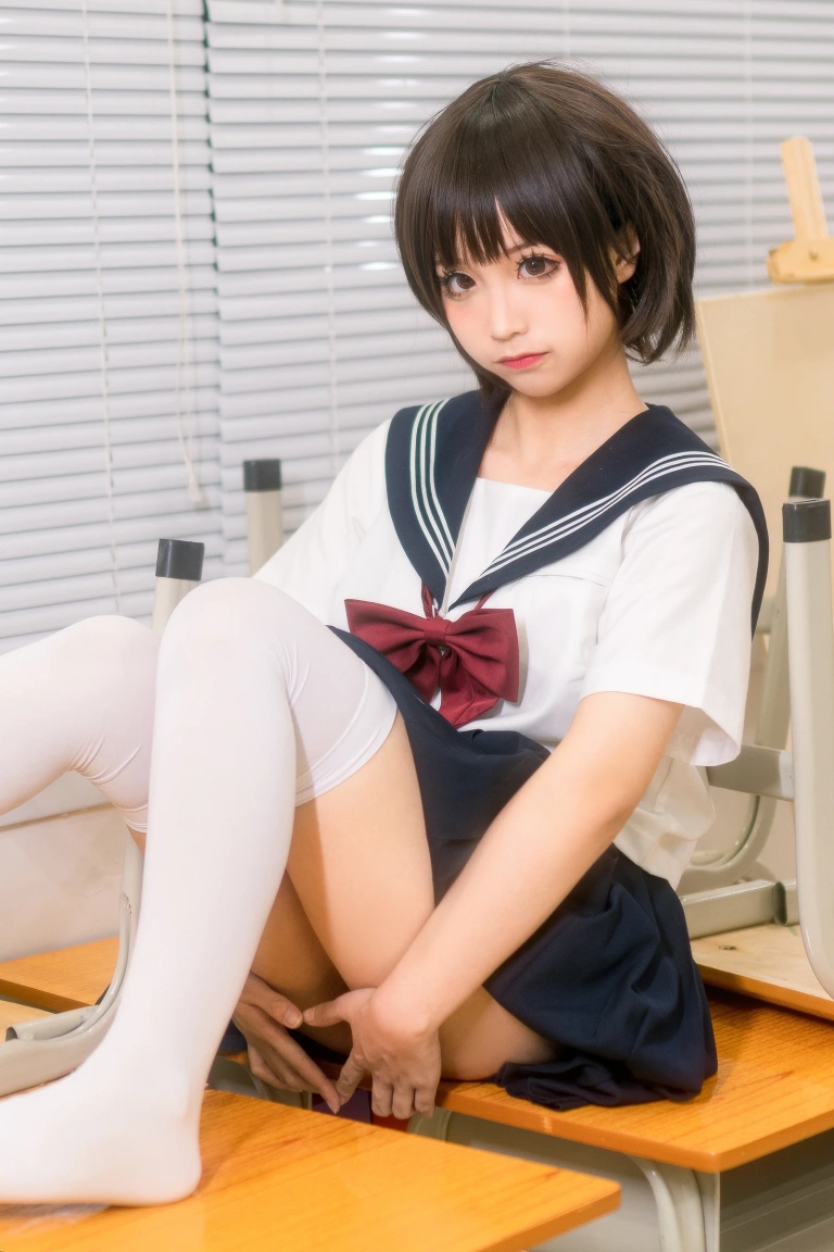 《教室》｜蠢沫沫 · 61张写真