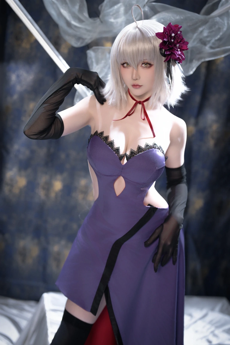 《2025年5月计划B FGO 黑贞德alter嘉年华礼服》｜星之迟迟 · 33张写真