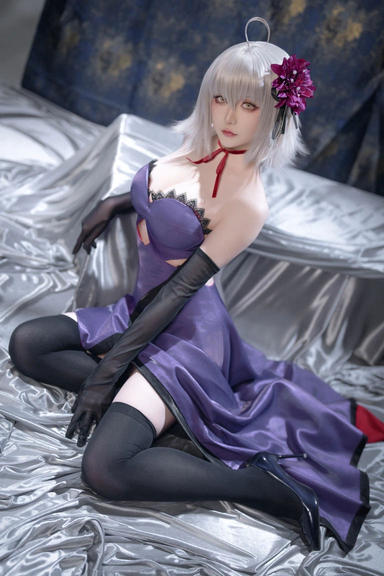 《2025年5月计划B FGO 黑贞德alter嘉年华礼服》｜星之迟迟 · 33张写真