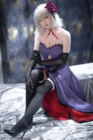 《2025年5月计划B FGO 黑贞德alter嘉年华礼服》｜星之迟迟 · 33张写真