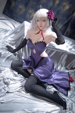 《2025年5月计划B FGO 黑贞德alter嘉年华礼服》｜星之迟迟 · 33张写真
