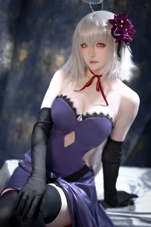 《2025年5月计划B FGO 黑贞德alter嘉年华礼服》｜星之迟迟 · 33张写真