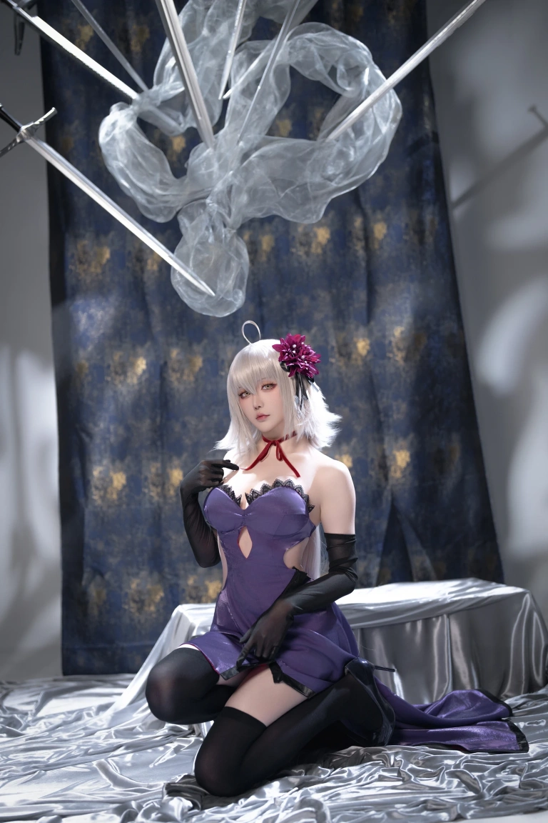 《2025年5月计划B FGO 黑贞德alter嘉年华礼服》｜星之迟迟 · 33张写真